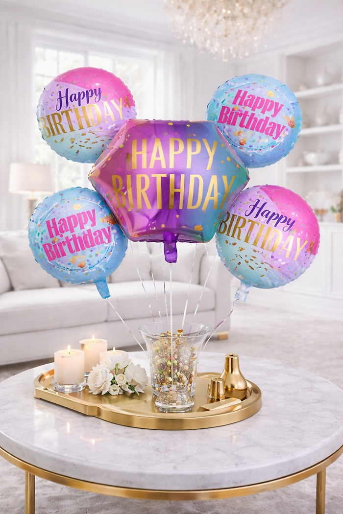 Birthday Balloon Bunch