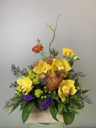 Cymbidium Orchid Arrangement