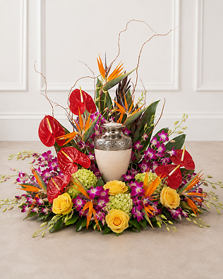 Island Paradise Urn Tribute