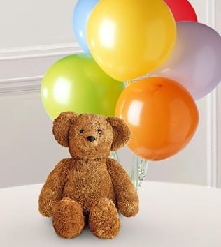 Bear & Balloon Bunch