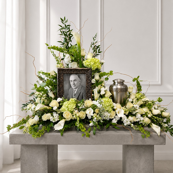 Peaceful Memories Urn Tribute
