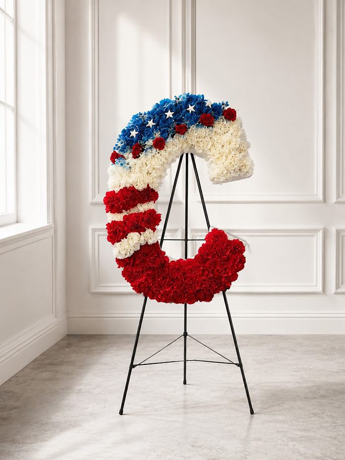 Custom Memorial Flower Letters