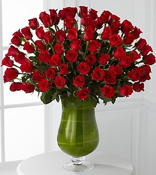 Attraction Luxury Rose Bouquet-24-in Premium Long-Stemmed Roses