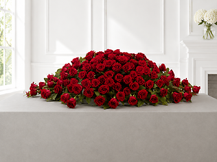 Eternal Love Rose Casket Spray