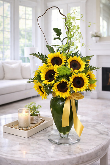 Stunning sunflowers