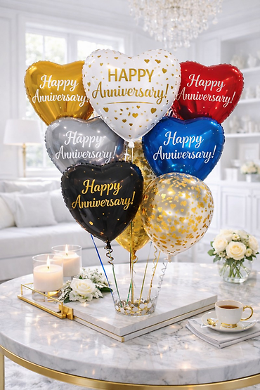 Anniversary Balloon Bunch