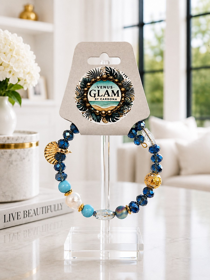 Venus Glam by Cardona Midnight Blue
