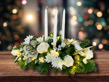 Frosted Christmas Glow