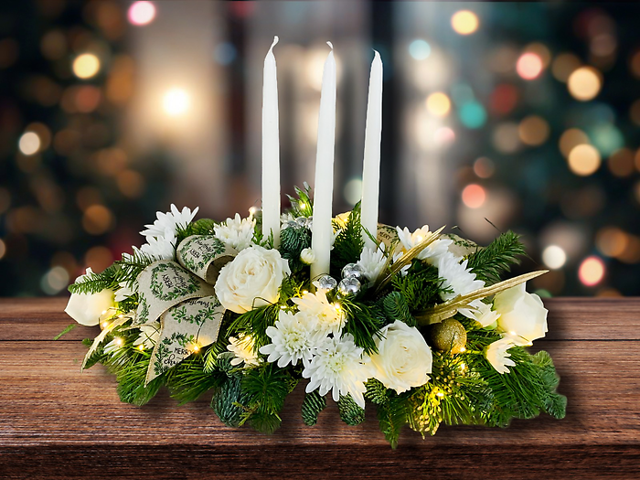 Frosted Christmas Glow