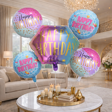 Birthday Balloon Bunch