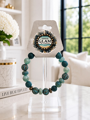 Venus Glam by Cardona Coastal Turquoise