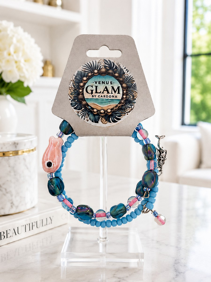 Venus Glam by Cardona Pink and Blue