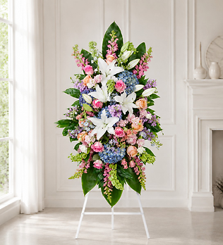 Pastel Grace Standing Spray