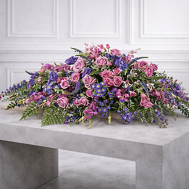 Blanket of Flowers Casket Spray