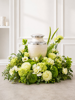 Emerald Serenity Urn Tribute